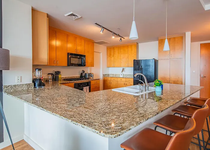 Sleek Downtown Phx High Rise Views Am Appartamento Phoenix